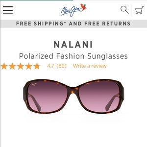 Maui Jim Women’s Nalani Sunglasses